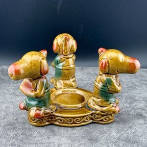 Snoopy Circle of Friends Ceramic Porcelain Tea-light Candle Holder Oriental